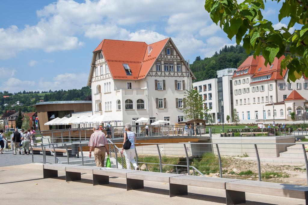 Hotel Villa Hirzel Schwaebisch Gmuend Exterior photo